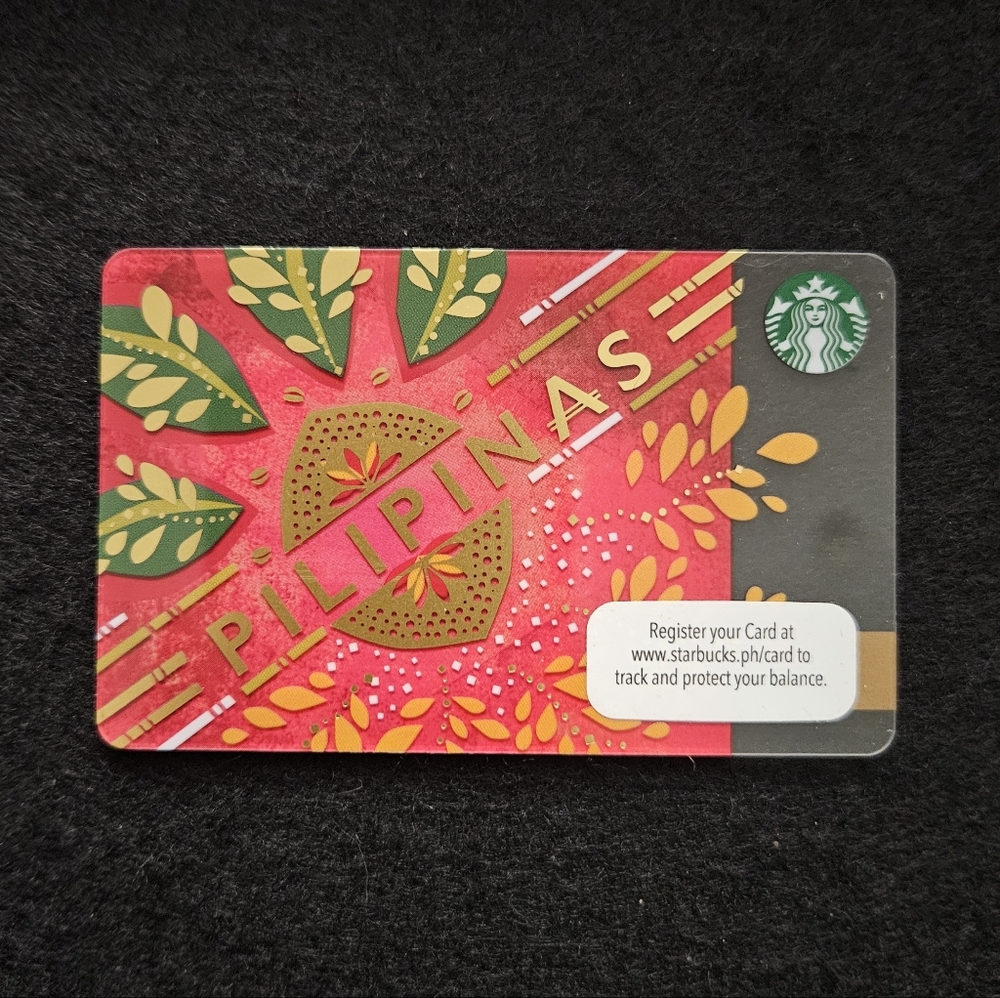 Starbucks Card - Pilipinas 2015 Philippines - Traditional Plastic